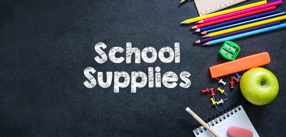 school supplies image