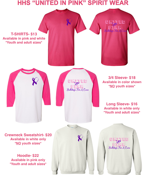 pink out orders