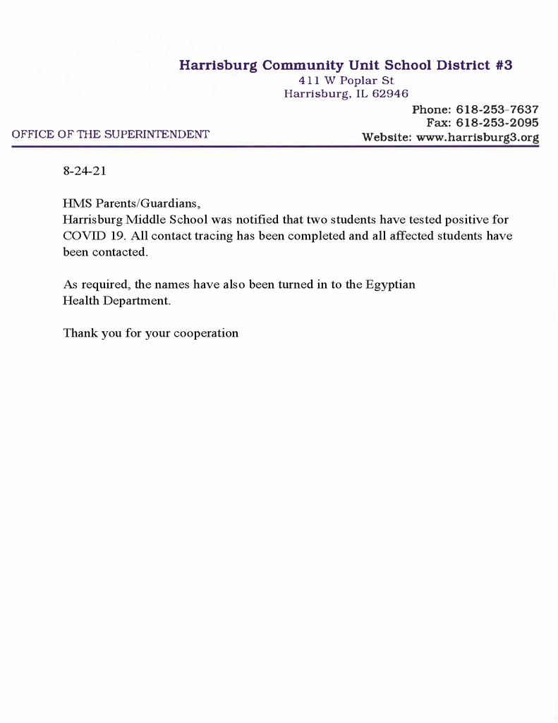 parent covid letter