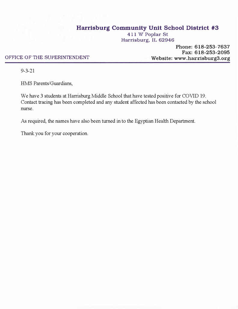 parent covid letter